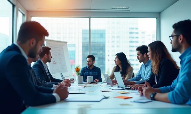 Workshop de planificación estratégica con equipo de trabajo